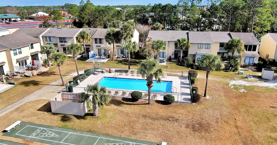 One of the 11 pools.