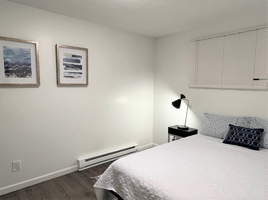 Bedroom #2, with a full size bed.