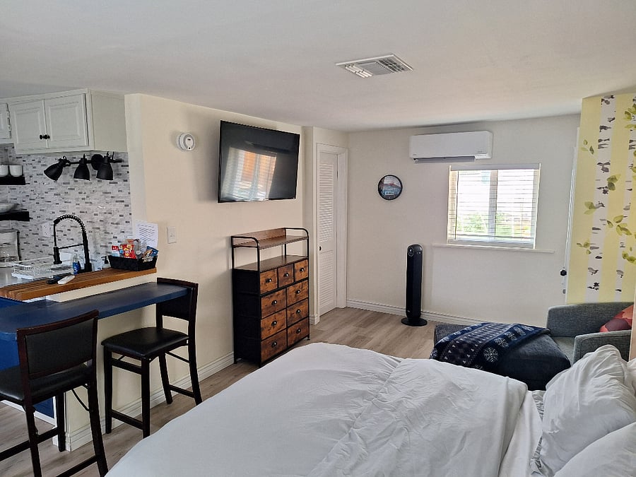 Pic of Wall bed open for use