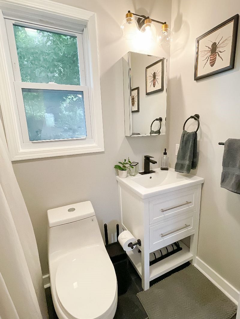Enjoy easy access to our thoughtfully renovated first floor full bathroom