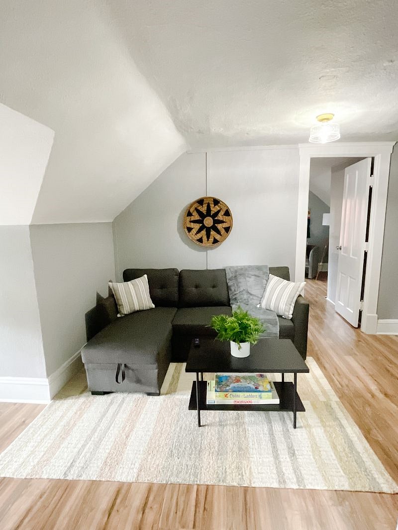 Upstairs loft area