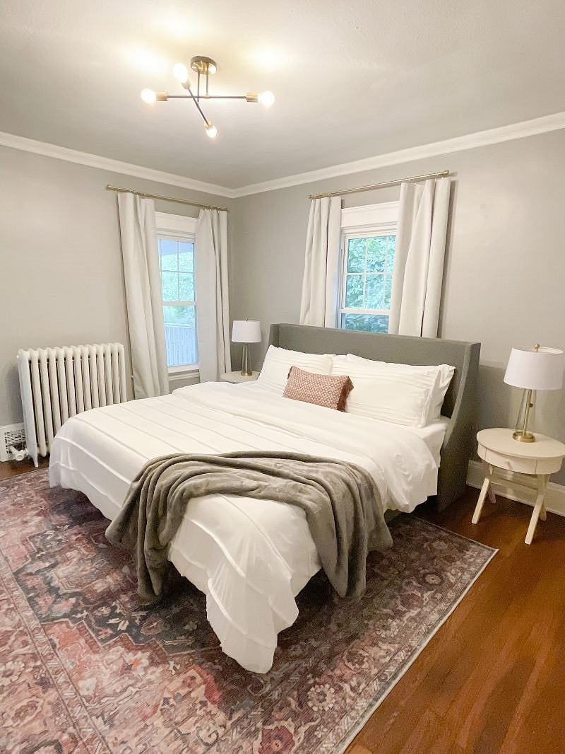 Unwind in our beautifully decorated bedroom
