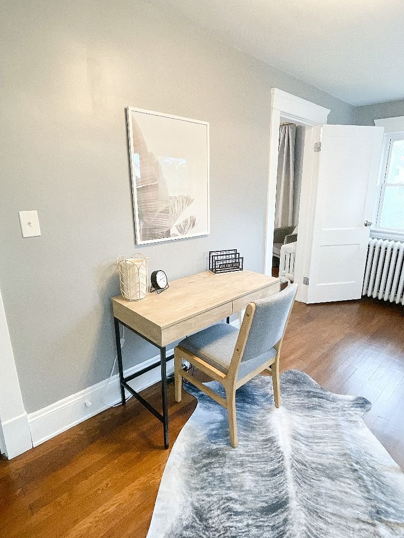Office space connected to the Master bedroom