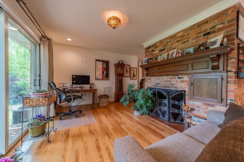 Den View from Kitchen Area