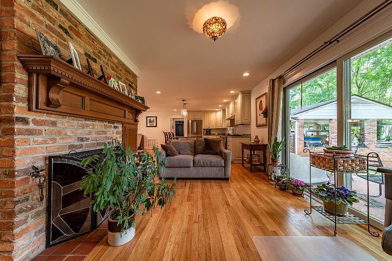 Den and Kitchen Area