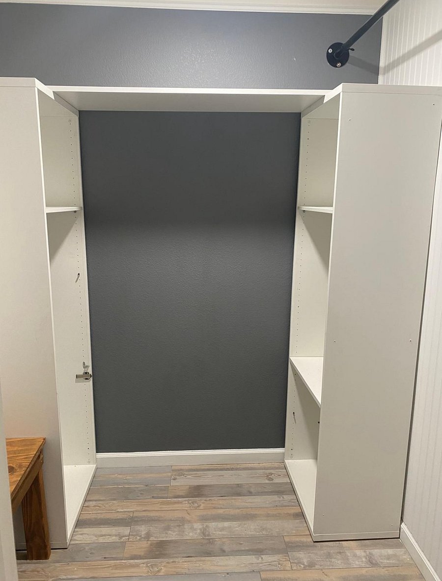 Walk in closet. 