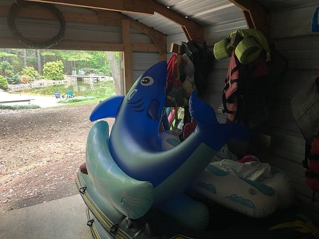 Floaties and life preservers.