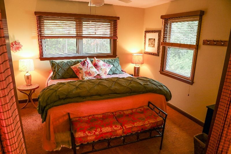 New mattress, pillows and bedding. Like mattress warmers? Got one of those, too!