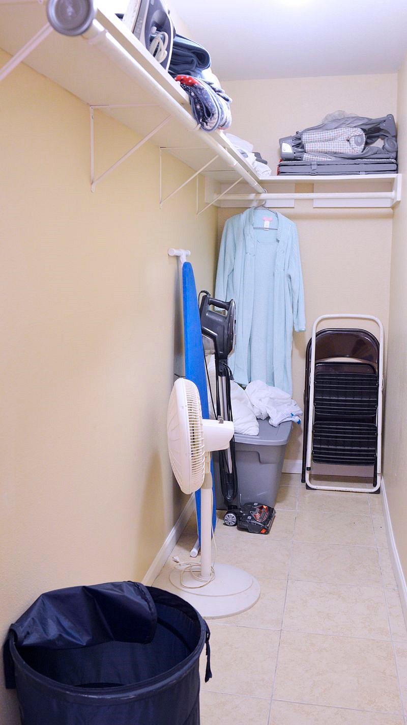 large walk in closet