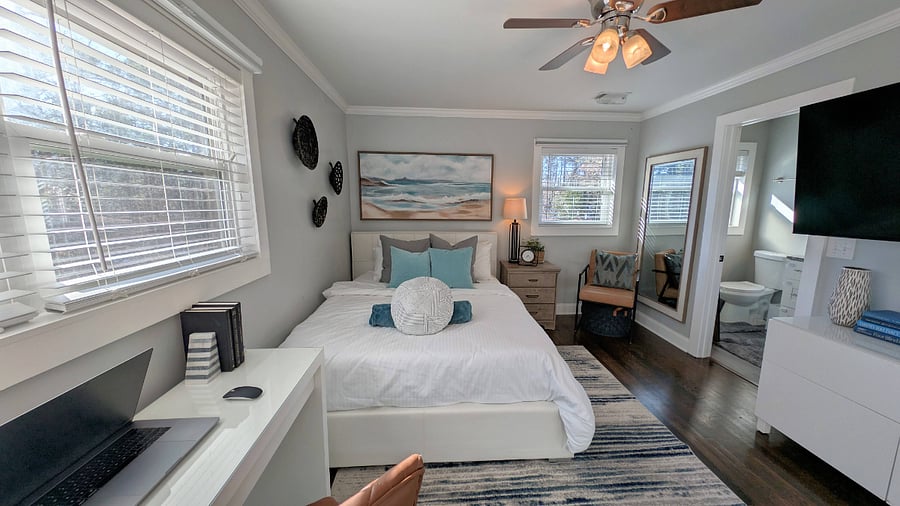 Master Bedroom - 1st Bedroom with master bath