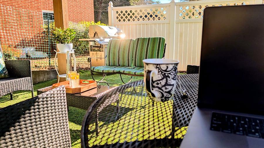 Patio with Grill