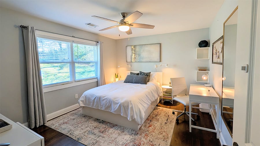 Large Bedroom - 2nd Bedroom with shared bath
