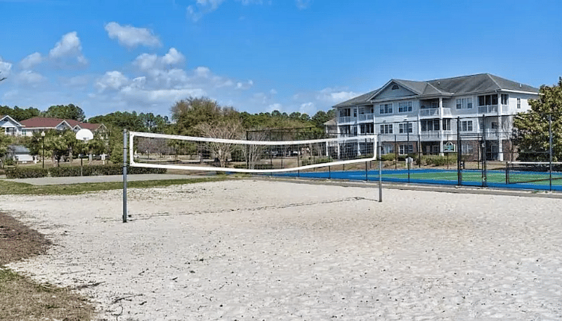 Ironwood neighborhood sand volleyball court
