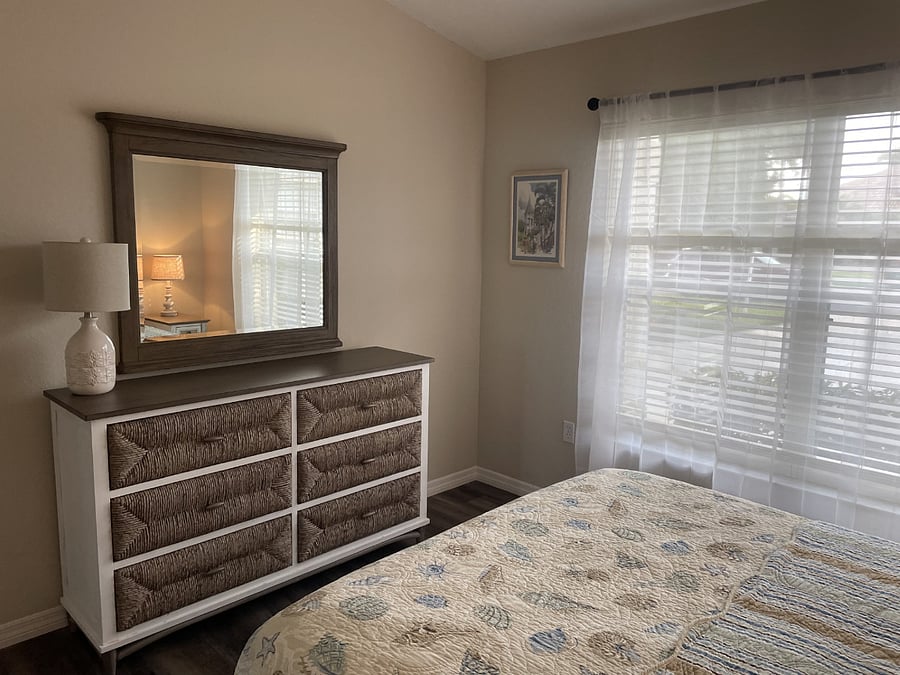 New furnishings throughout this room as well!