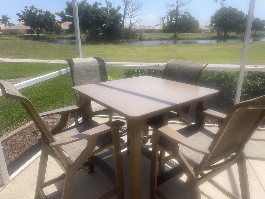 Dinner is Served Outside Tonight
