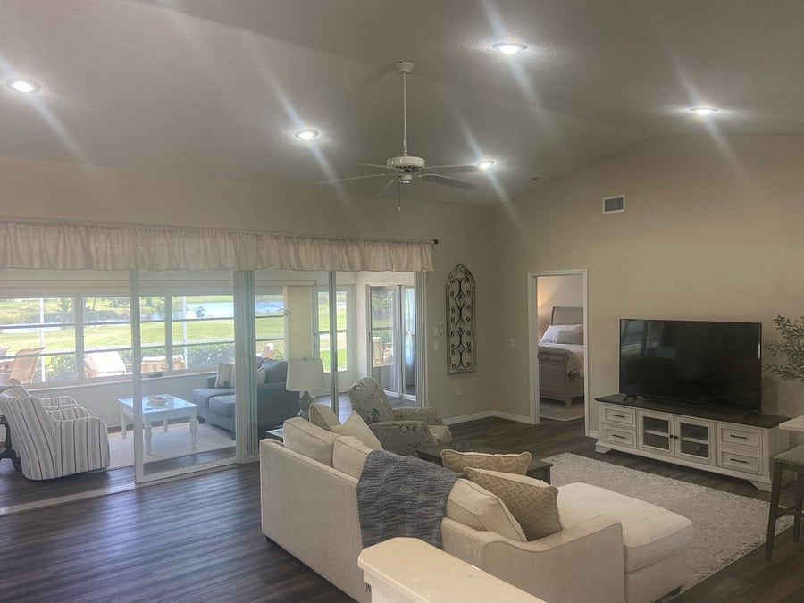 All new comfortable furniture to relax and enjoy