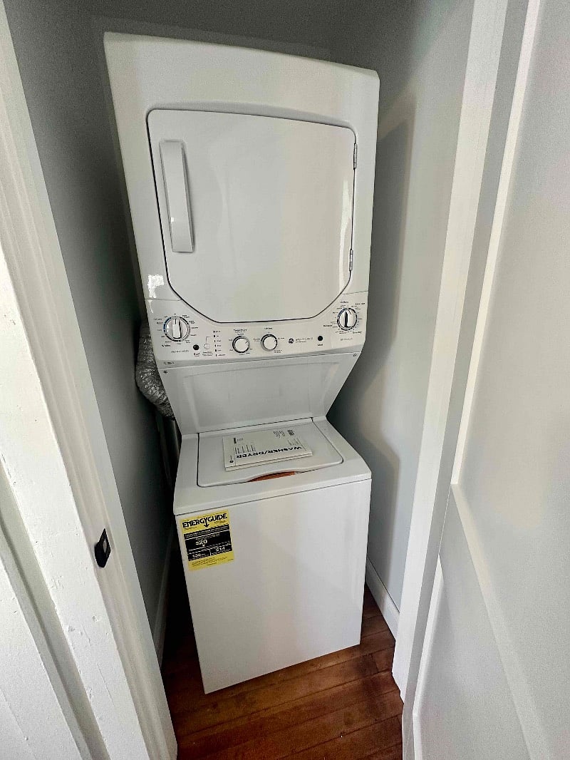 In unit laundry