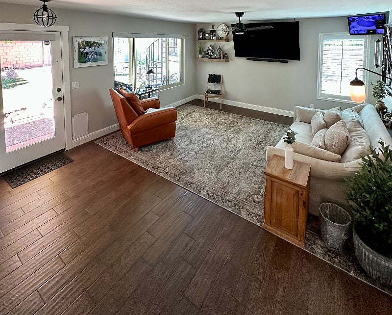 Shared Family room space