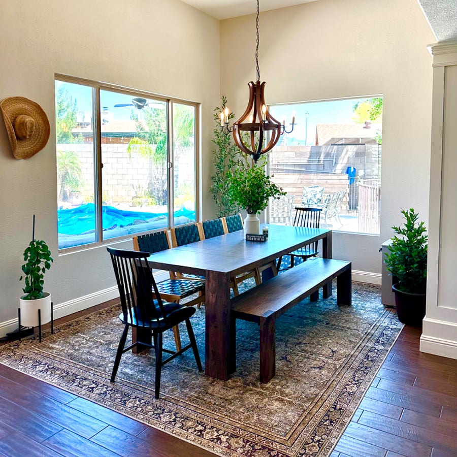Large Dining room space
