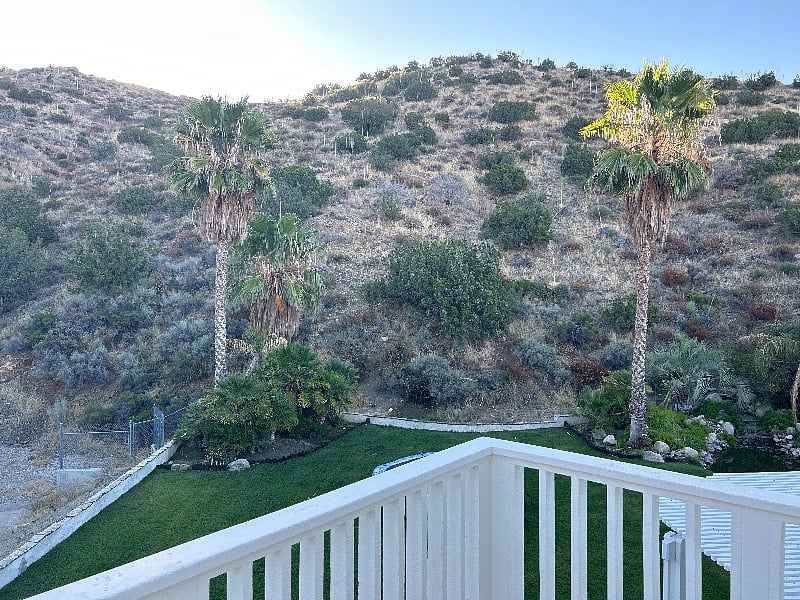The view as you step out of your room