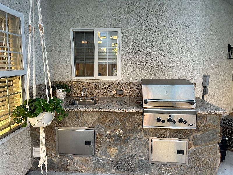 You are welcome to use the outdoor grill