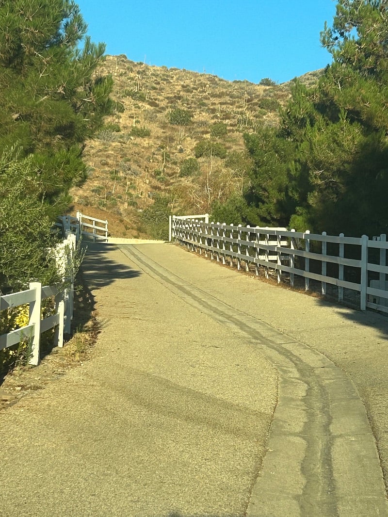 Long gated driveway you will be given your own access to the gate