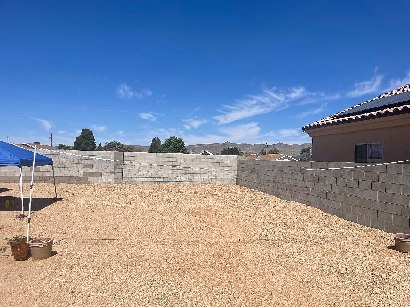 Backyard- gated/private
Removable volleyball net available