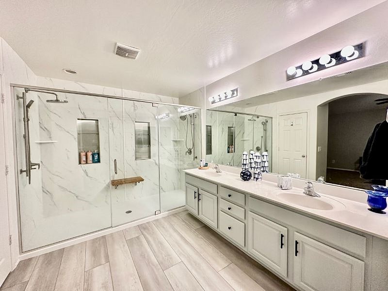 Master bathroom