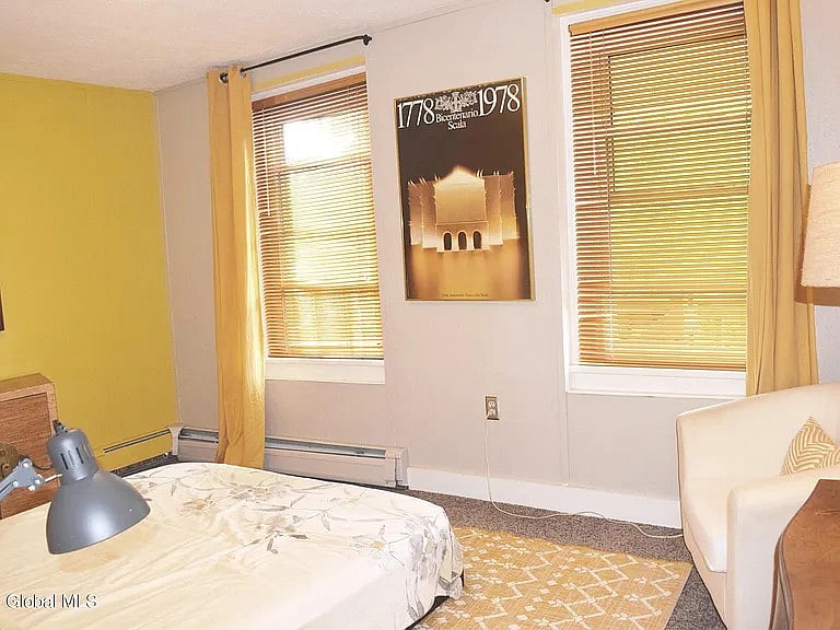 Apt FLR 1 - Bedroom 1 with Double Windows