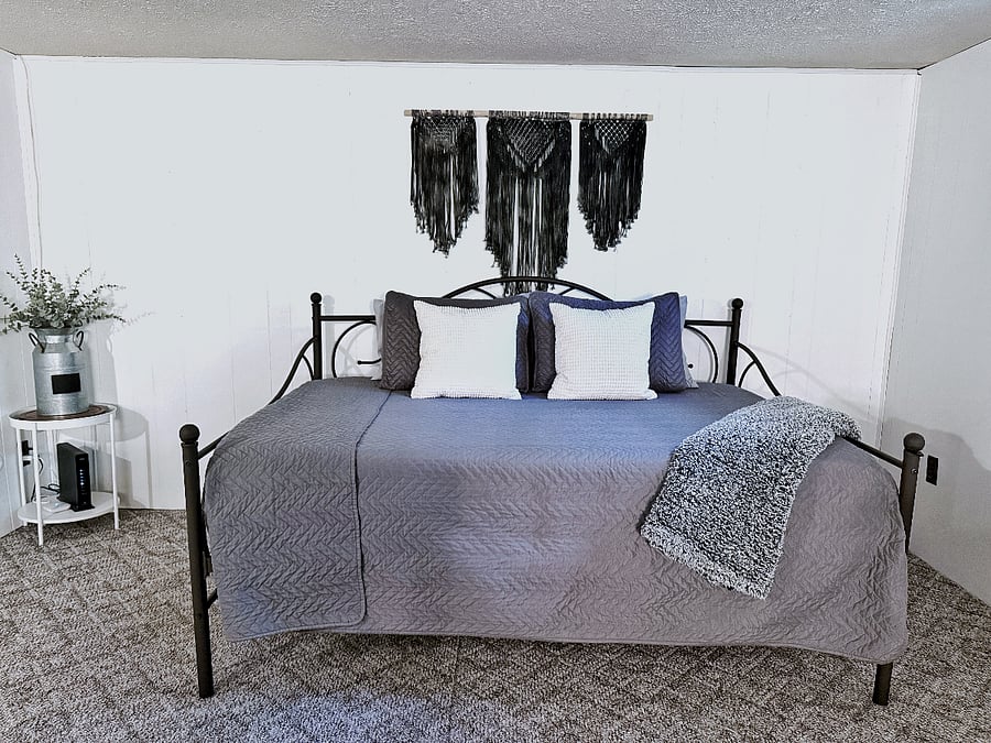 Full Day Bed Provides Additional Sleeping Arrangements for Two