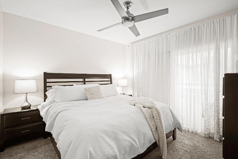 Primary Bedroom with King Size Bed