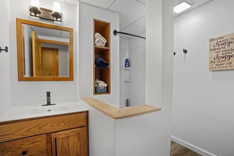 bathroom with shower