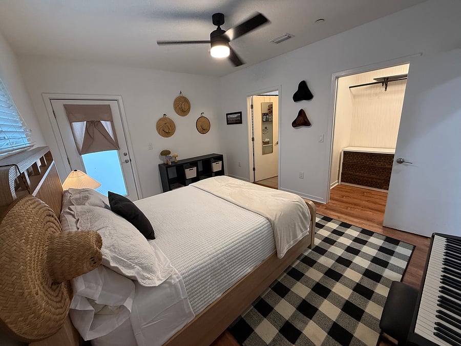 Second bedroom with patio