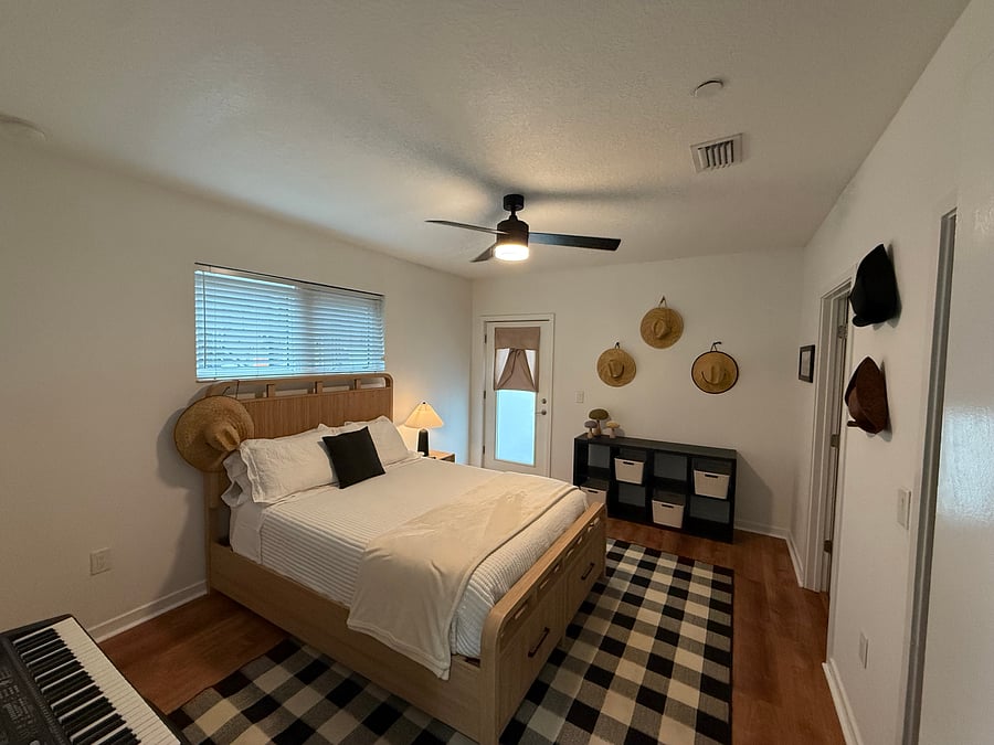 Second bedroom with patio