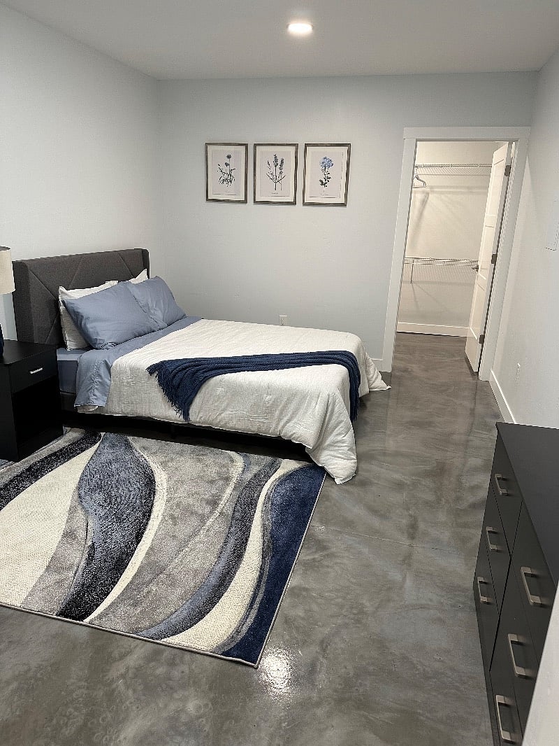 Second bedroom walk-in closet