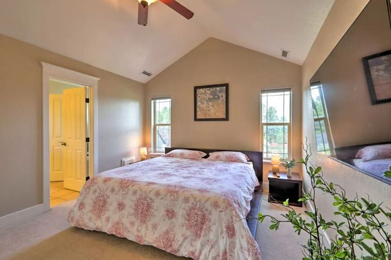 Master Bedroom King bed