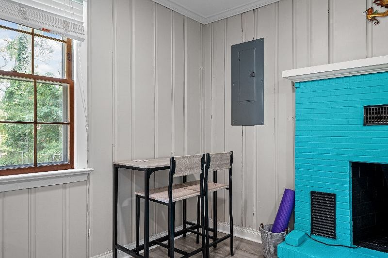 Desk nook.