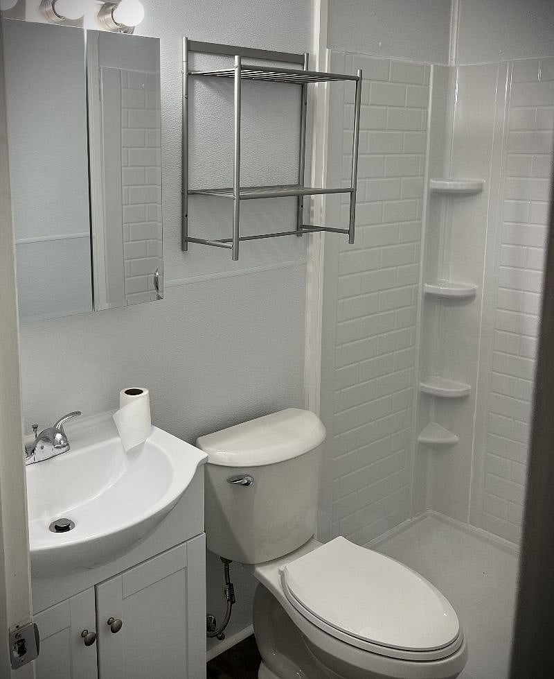 Newly remolded bathroom