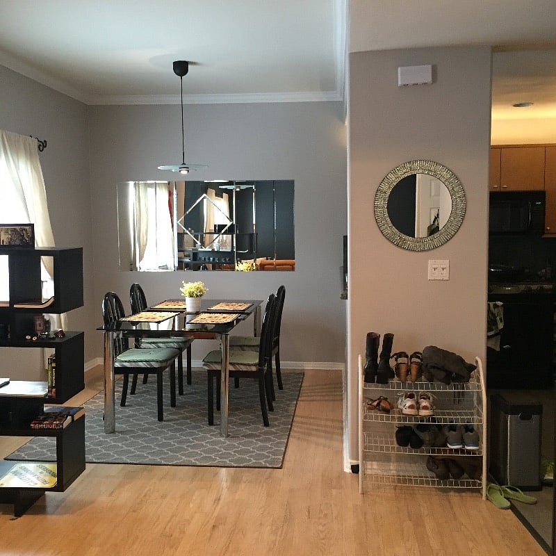 dining-room on the 1st floor next to kitchen