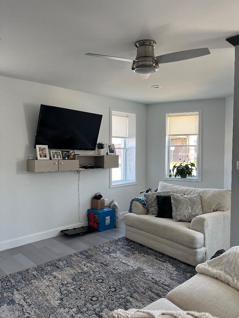 Living Room with TV
