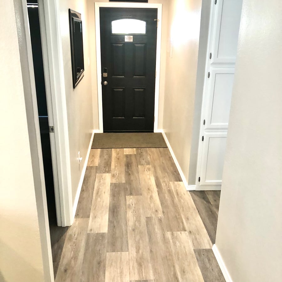 Wide entryway