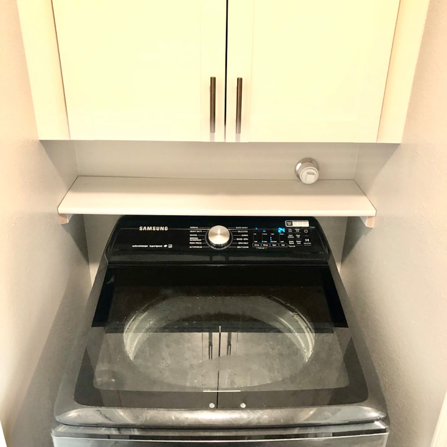 Xl washer, detergent provided