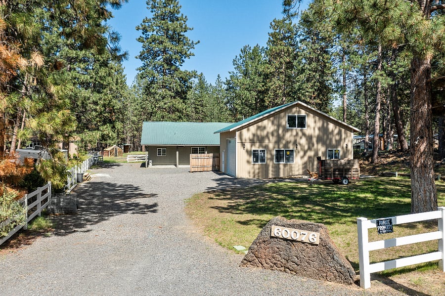 Entry to Property from main road.