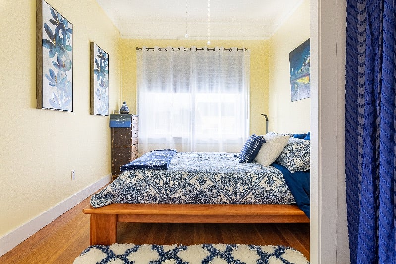 Sideview of Second bed