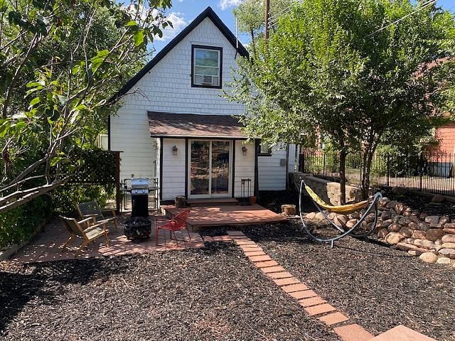 Enjoy mountain views from your patio. Grill out dinner, or just take a nap in the hammock in the shade. You'll love this outdoor space!