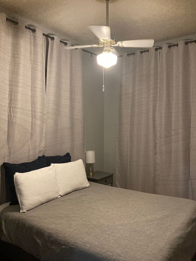 House is fully equipped for comfort with memory foam mattresses and 100% cotton bedding throughout