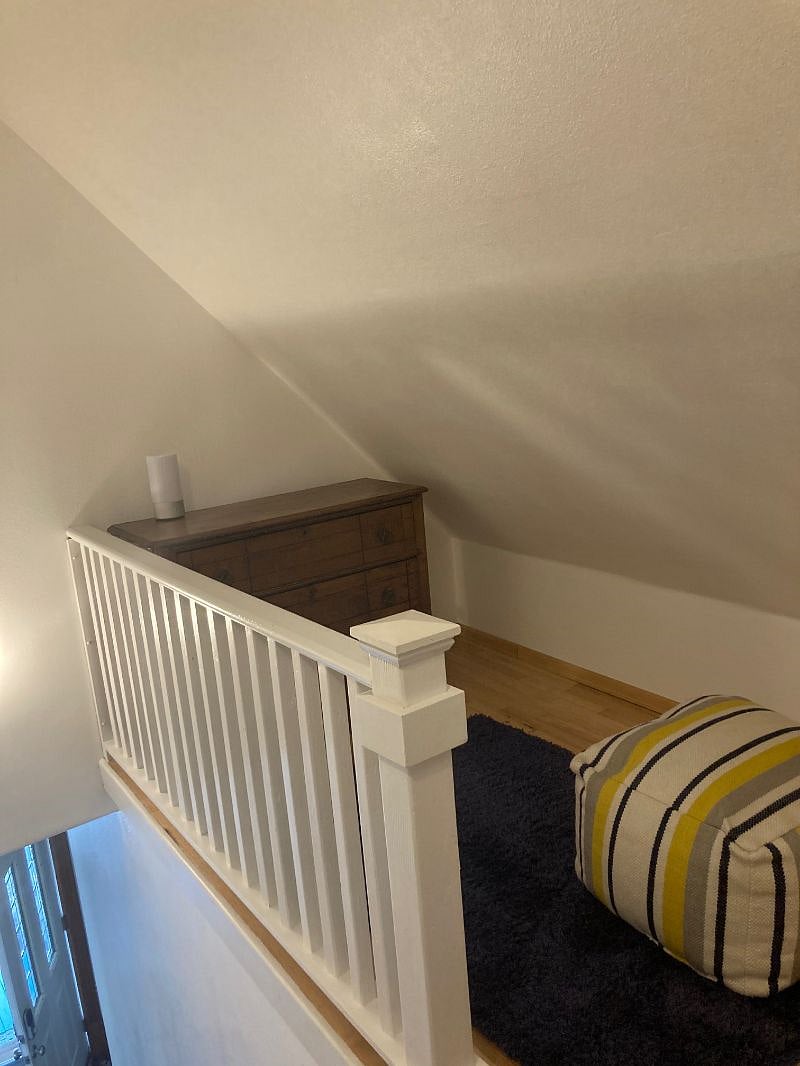Bonus space at top of stairs