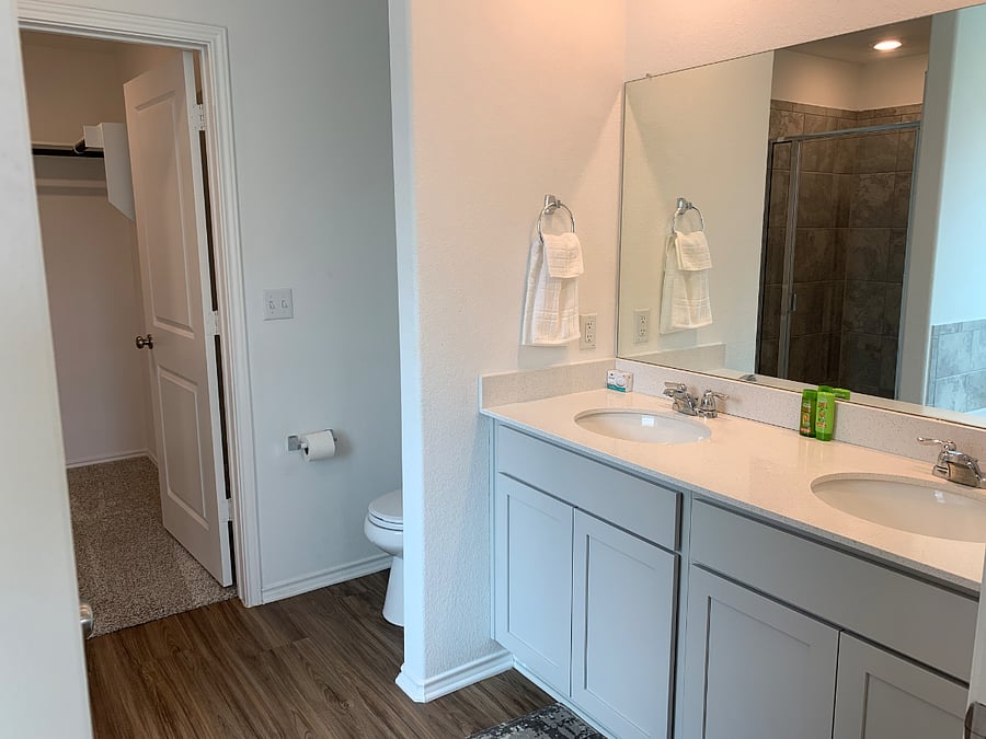 Master bathroom