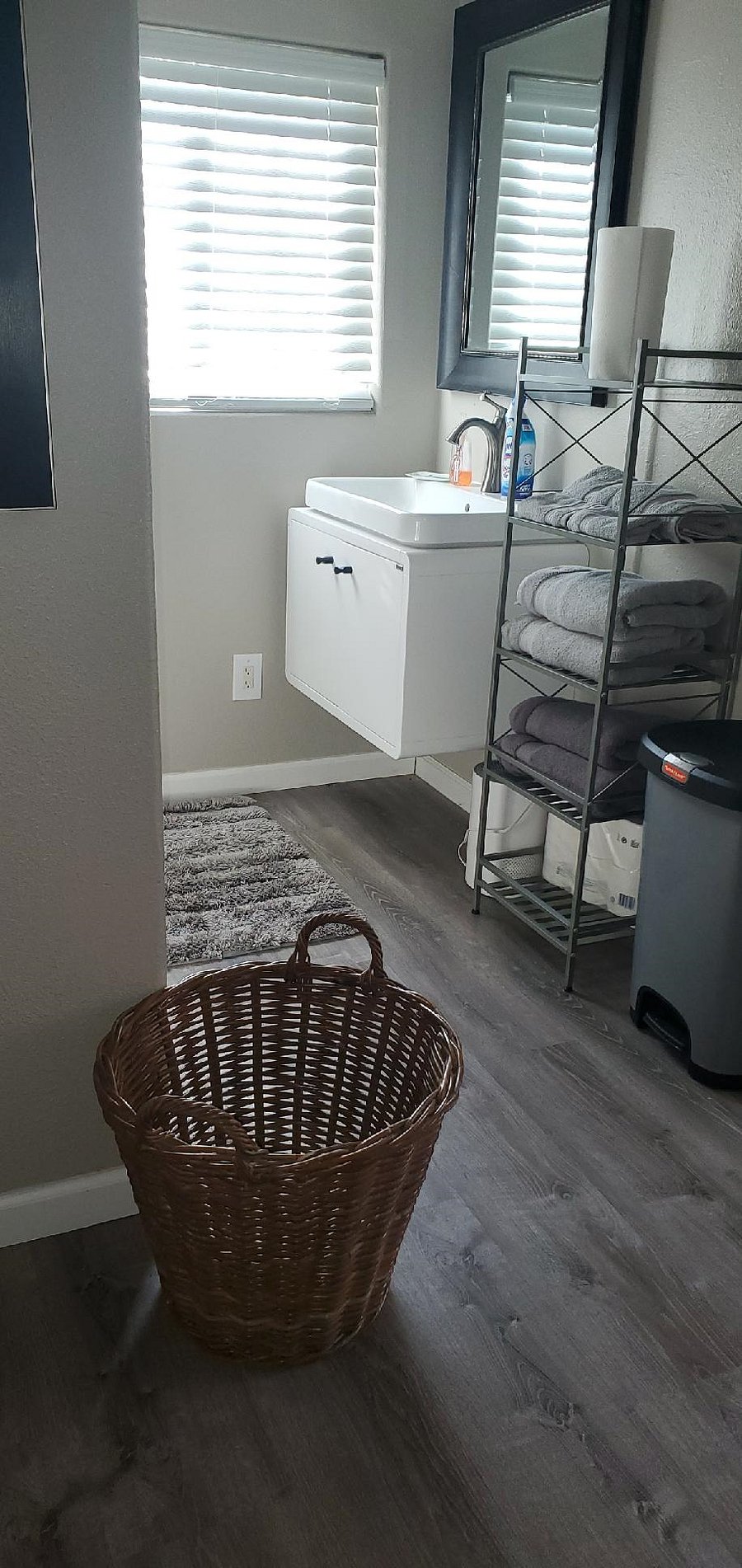 Large Bathroom located in smaller room