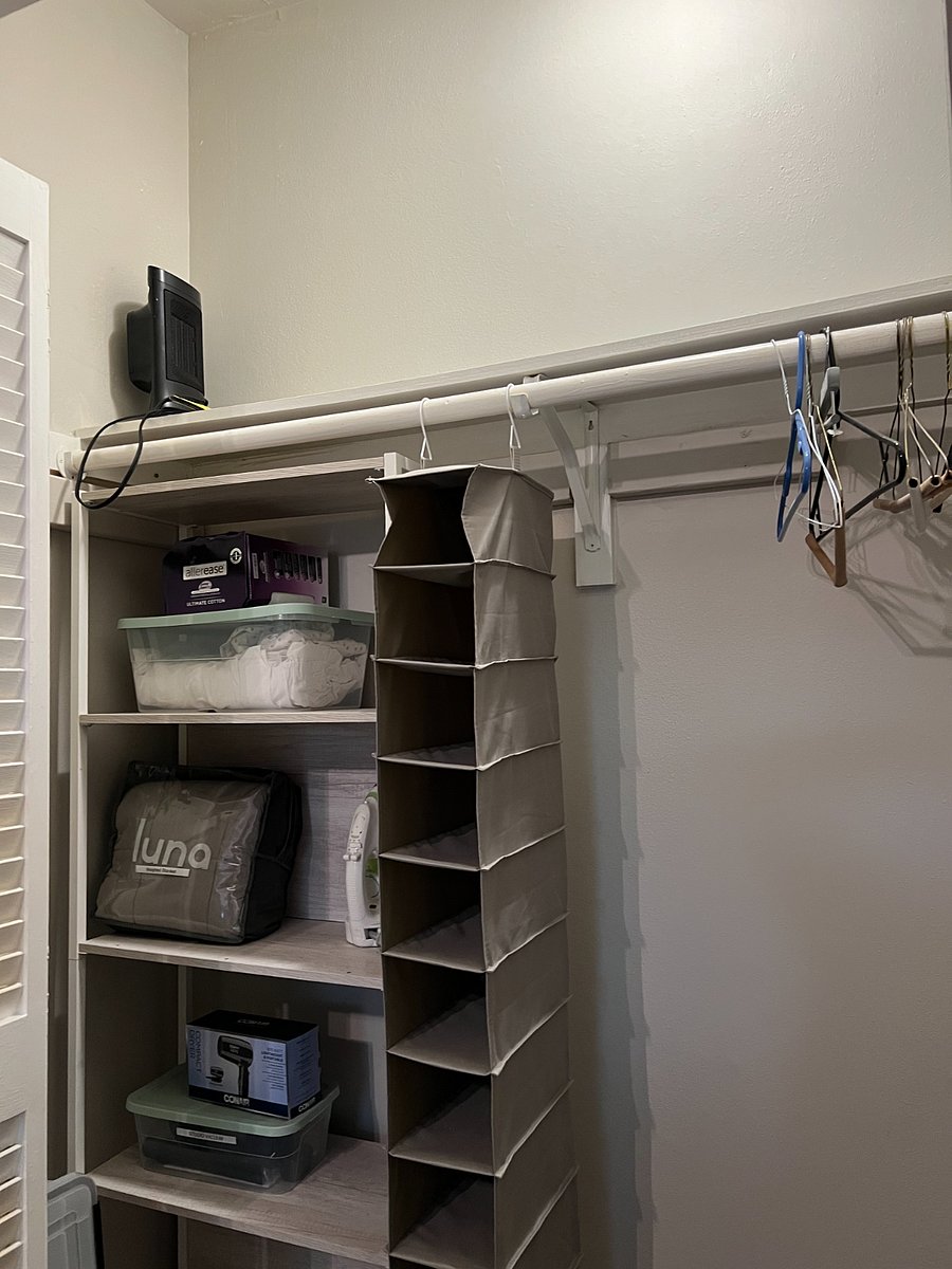 Spacious closet